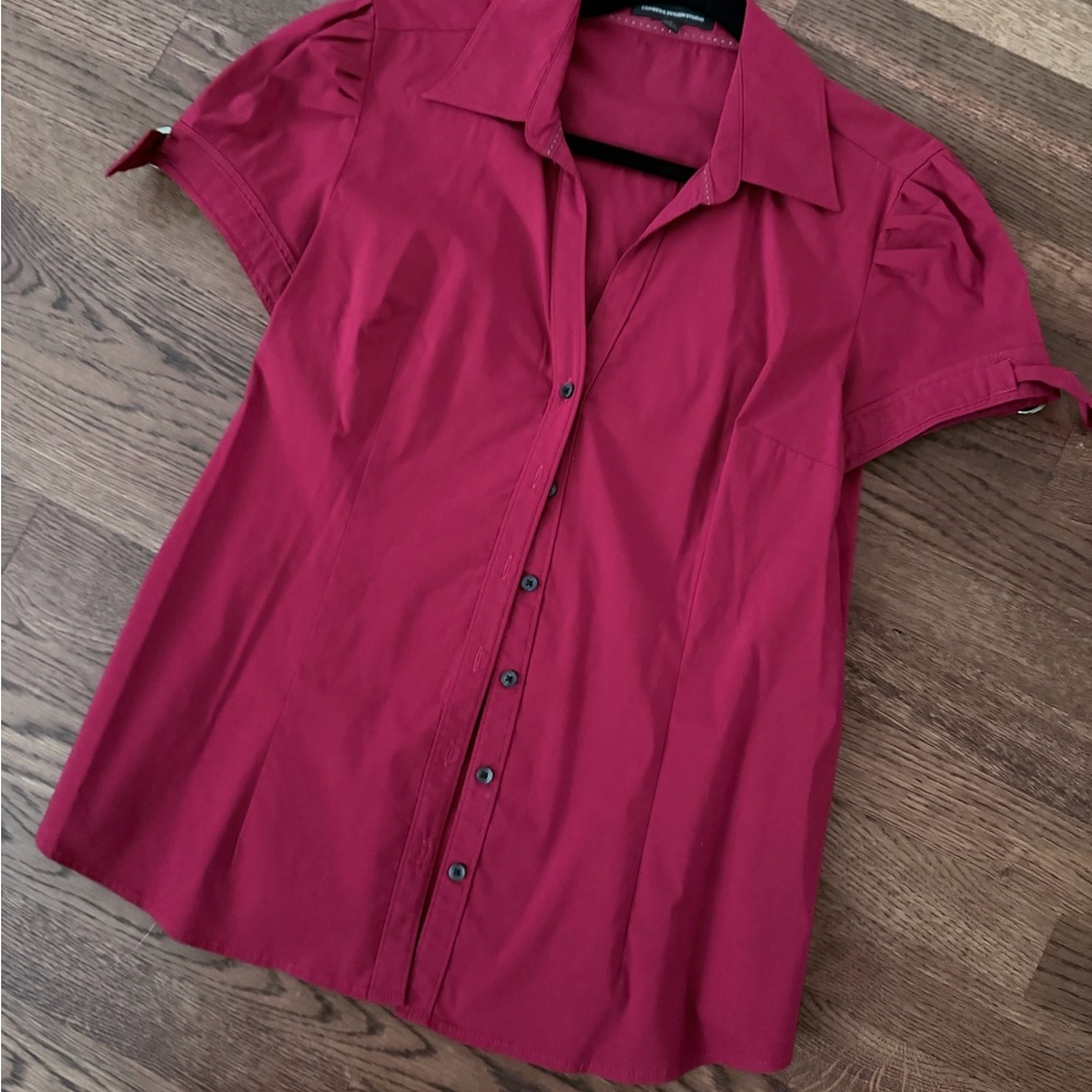 Express Rich Red Shirt